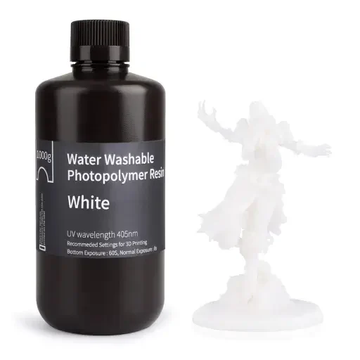 Elegoo_WaterWashable_Resin_Vízzel_mosható_gyanta_fehér_1