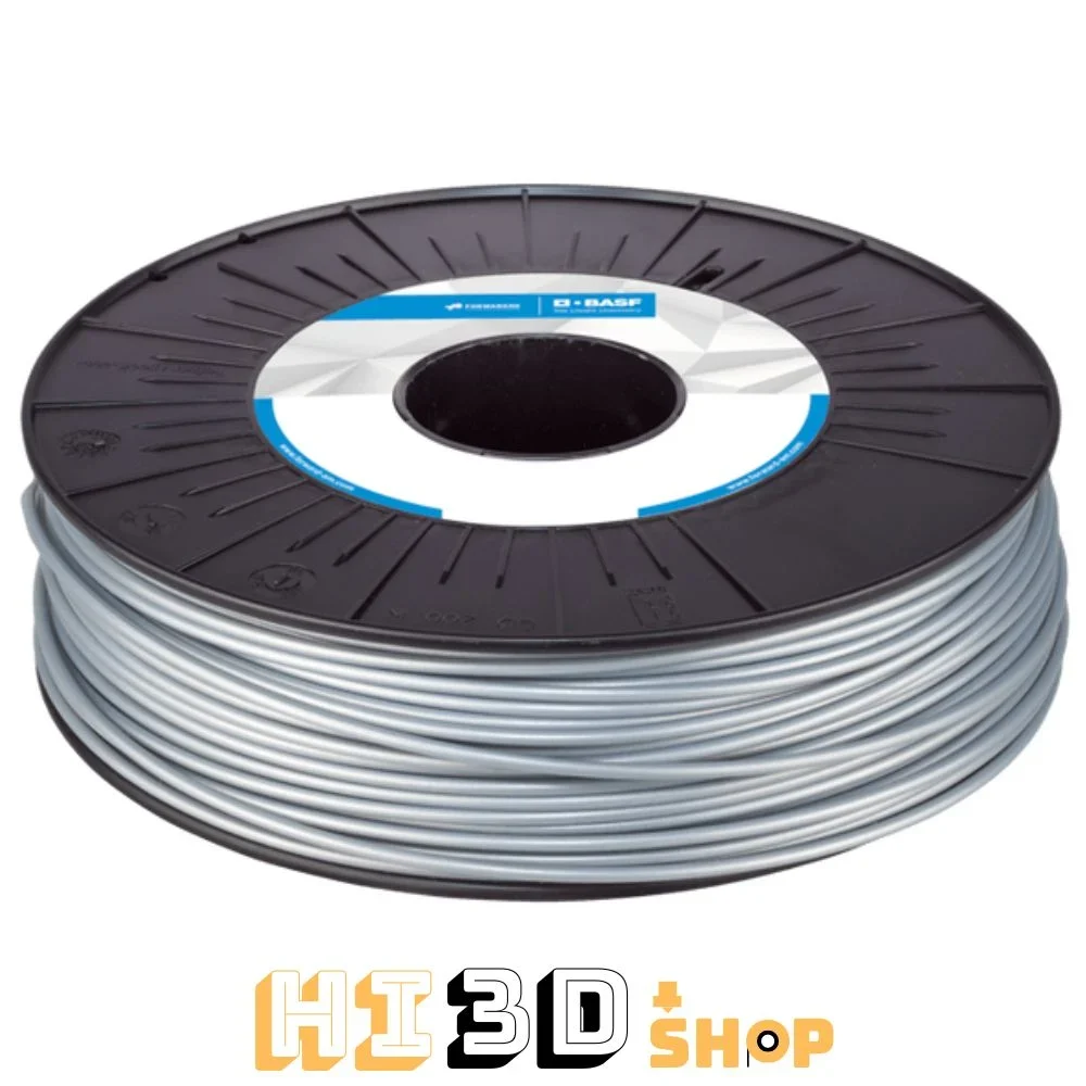 Hi3Dshop_BASF Ultrafuse filament ABS - 1,75mm, 0,75kg - ezüst - a készlet erejéig