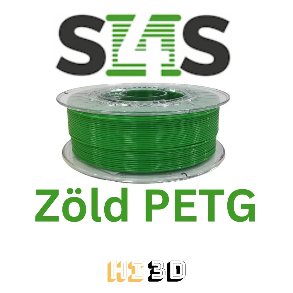 S4S Premium filament PET-G - 1,75mm, 1kg - világoszöld - a készlet erejéig