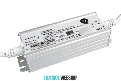 MW Power LED tápegység MCHQ50V12-GA 50W 12V 4.16A