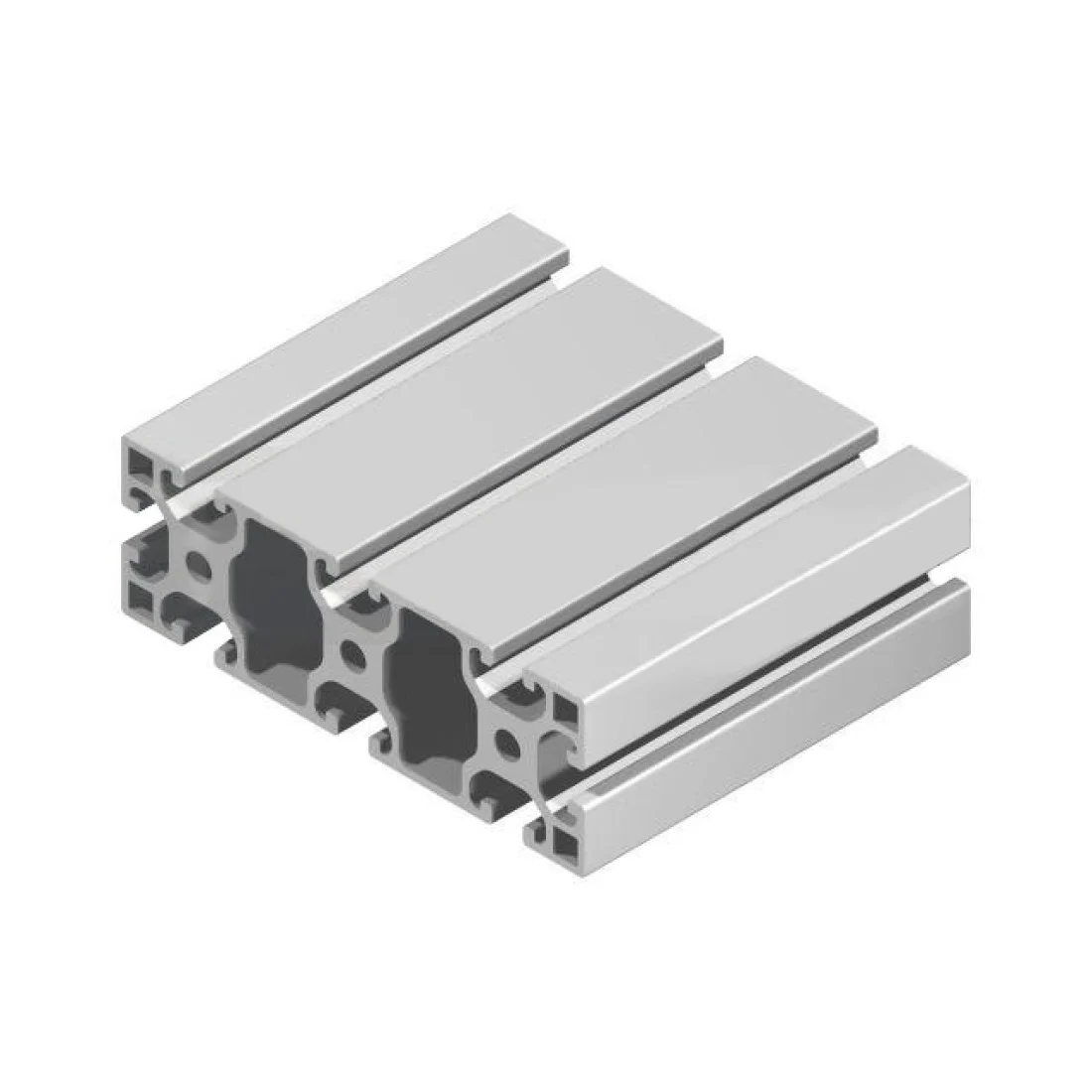 Aluprofil - 120x40 - X típus - utolsó méterek - méretre vágva